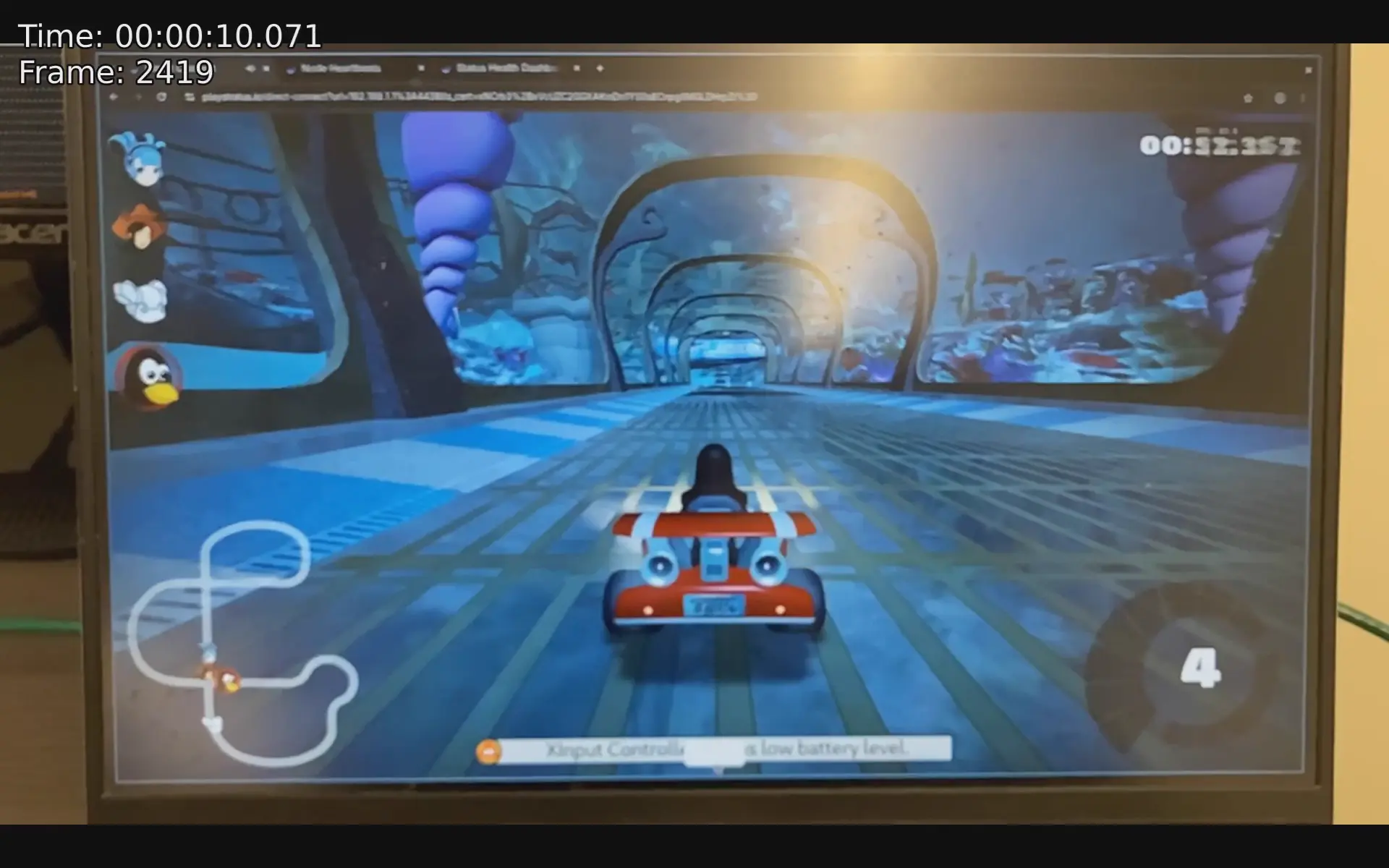 Click to Photon Latency Test